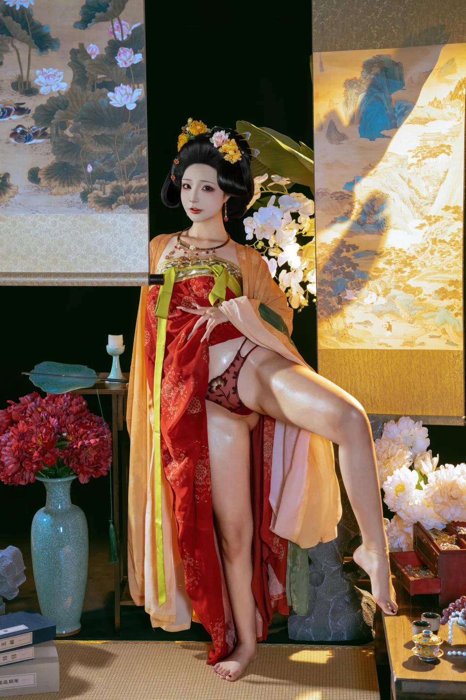 yuuhui玉汇 - 唐宫夜宴 [136P-1.47GB] tg@simisebaisi 【丝足阁】014.webp